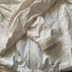 White Eddie Bauer Jacket